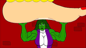 Most of the times people reference this type of cartoon drawing as fleischer cartoons since the art style was heavily used by fleischer studios. She Hulk Vs Giganta Giantess Giant Foot Feet Stomp Dc Vs Marvel Drawing Timelapse Speedpainting Youtube