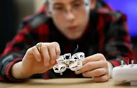 Drone-racing club takes off as fun way to learn STEM skills