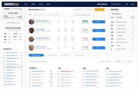 Fantasy Football Mock Drafts Cheat Sheets Amp Draft Software Fantasy Football Drafting Software Football