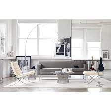 Barcelona Chair Design Within Reach In 2020 Barcelona Chair Living Room Contemporary Living Room Design Living Room Designs