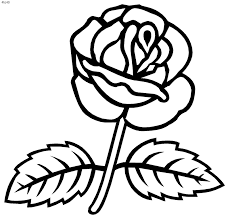 Get more pictures of plants and flowers here. Coloring Pages Of Roses Coloring Home