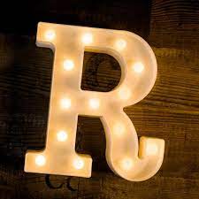 Check out our alphabet lights selection for the very best in unique or custom, handmade pieces from our shops. Marquee Led Letter Lights Lit Up Alphabets 8 5 22cm Height Battery Powered Chronos