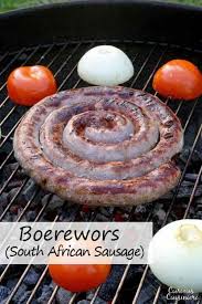 Where can i find grillz in south africa? Boerewors South African Sausage And A Taste Of South African Safari Curious Cuisiniere