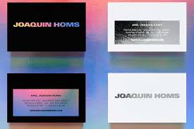 Our holographic metallic foil business cards are printed with a spectrum of rainbow colored details by our talented craftspeople. 3d In Hand Business Cards With Holographic Effects Ensegna Blog