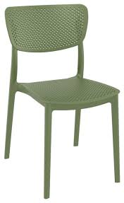 The cypress outdoor dining chair has a. Lucy Outdoor Dining Chair Set Of 2 Olive Green Midcentury Outdoor Dining Chairs By Compamia Houzz