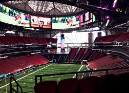 Days Away From Opening Here S What Mercedes Benz Stadium Looks Like Now Mercedes Benz Benz Stadium