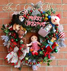 In the original tv version of rudolf the red nosed reindeer, the longest running christmas tv special in history aired first in 1964, something terrible took place. Irish Girl S Wreaths Top Quality Handmade Artisan Floral Wreaths For All Seasons Deluxe Island Of Misfit Toys Christmas Wreath Made To Order Rudolph Wreath Moonracer Cowboy Charlie In Box Misfit