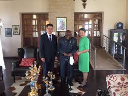 Kenneth david kaunda (born april 28, 1924), also known as kk, served as the first president of zambia, from 1964 to 1991. Ambassador Yang Youming Pays Farewell Call On Zambia S Founding President Kenneth Kaunda