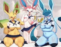 Burgerkiss Schoolgirl Eeveelutions - Rule34 Schoolgirl