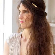 Plain Everyday Goddess Crown, Undercover Grecian Wreath, Greek Roman Laurel  Wreath Updo Headband Bridal Headpiece, Wedding Hair Accessories,