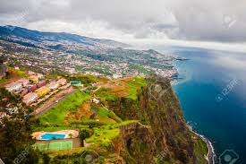 Madeira is a territory of portugal, but it is closer to mainland africa (800km) than to lisbon (1,200km), while the canary islands are 400km to the south. Die Hochste Cabo Girao Klippe Madeira Portugal Lizenzfreie Fotos Bilder Und Stock Fotografie Image 61787167