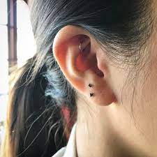 Taking A Shine To Constellation Piercings Chronic Ink Constellation Piercings Piercing Ear Rook Ear Piercings