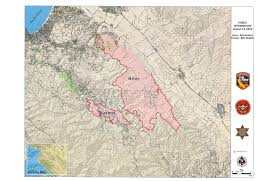 Fire origins mark the fire fighter's best guess of where the fire started. Cal Fire Firefighters Make Great Progress On River Carmel Fires Atascadero News