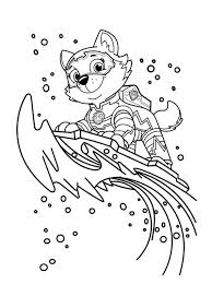 Paw patrol coloring pages collection. Kids N Fun Com Coloring Page Paw Patrol Mighty Pups Everest In 2021 Paw Patrol Coloring Pages Paw Patrol Coloring Paw Patrol Drawing