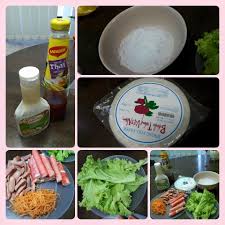 5 1/2 tablespoons sugar, 3/4 cup warm water, 1/4 cup plus 1 tablespoon asian fish sauce (preferably from phu quoc), 2 tablespoons rice vinegar (not seasoned), 2 teaspoons fresh lime juice (optional), 2 garlic cloves, minced, 2 fresh thai chiles. Resepi Popia Vietnam Bahan Utama Jom Kongsi Resepi ×¤×™×™×¡×'×•×§