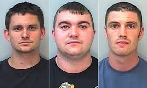 Drunken footballers jailed for more than 20 years for kicking and stamping 