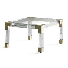 Corners and legs of brushed brass finish completing the modern aesthetic. Lucite And Polished Brass 28 X 28 X 16 Lucite Coffee Tables Contemporary Coffee Table Luxury Modern Furniture