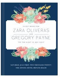 If your wedding dress is ivory or your are looking for coordinates to match a summer beach theme or fall wedding, ivory wedding guest books will. Beach Wedding Guest Books Match Your Color Style Free