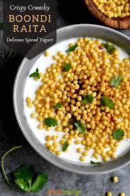 Boondi Raita Recipe Spiced Yogurt Sauce With Boondi Spice Cravings