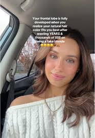 finally free from the SHACKLES of being a fake blonde