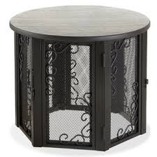 It features a spacious top surface that provides you with room for all your living room. Pet Bed End Table