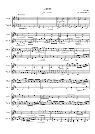 Theodore presser company at sheet music plus. Violin Duet Canon In D For 2 Violins Download Sheet Music Pdf Sheet Music Pdf Violin Sheet Music Violin