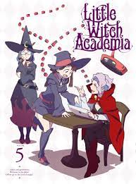 Lwa Volume 5 Cover Little Witch Academy My Little Witch Academia Witch