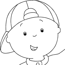Awesome Caillou Face Coloring Page Coloring Pages Coloring Pages For Boys Caillou