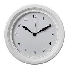 Sondrum Wall Clock White Ikea White Wall Clocks Ikea Clock Wall Clock Ikea