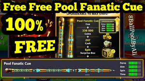 But today, unfortunately, you can not get it free of cost. 8 Ball Pool Free Pool Fanatic Cue Get Free Pool Fanatic Cue