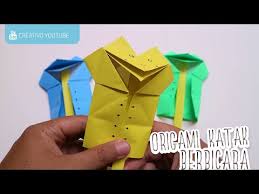 Cara Membuat Origami Katak Berbicara Keren Banget Youtube