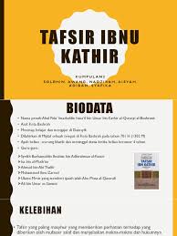 Check spelling or type a new query. Tafsir Ibnu Kathir