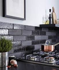 Black Kitchen Backsplashes