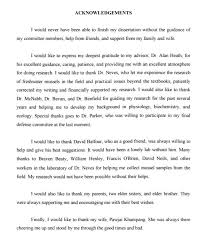 3 acknowledgement sample for thesis. Quotes Thesis Acknowledgement