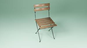 The folding chair lives up to its name, proving comfy enough to drift off in, and like a traditional deckchair it also folds up for easy storage. 3d Model Garden Chair Outdoor Foldable Wooden Chair