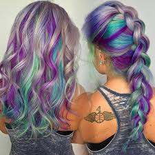 Love These Colors But My Dark Brown Instead Of The Gray Blonde Cool Hair Color Hair Color Pastel Cool Hairstyles