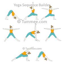 Warrior Pose I Triangle Pose Flow Yoga Virabhadrasana I Trikonasana Vinyasa Yoga Sequences Benefits Variations And Sanskrit Pronunciation Tummee Com Yoga Poses Warrior Pose Yoga Balance Poses