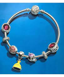 Pandora Disney 2017 Winter Collection Beauty And The Beast Bracelet Pandora Travel Charms Disney Pandora Bracelet Pandora Jewelry