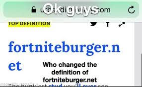 Durrr burger is a fictional fast food joint that can be seen in the hit game's urban zones. Fortniteburger Net Know Your Meme
