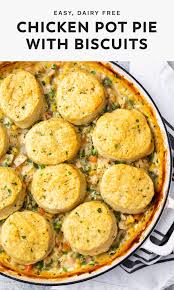 Easy Chicken Pot Pie With Biscuits Dairy Free Simply Whisked Recipe In 2020 Chicken Pot Pie Recipe Dairy Free Dairy Free Chicken Pot Pie Chicken Pot Pie Recipes