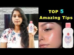 Top 5 Amazing Baby Oil Beauty Tips In Telugu Baby Oil Beauty Hacks Beauty Tips In Telugu Youtube Health And Beauty Beauty Hacks Baby Oil