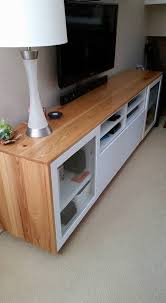 You can choose a larger tv if it's not heavier than the specified max load for the bench's top. Pin On Austin Home