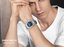 Buy NIBOSI Watches For Men Fashion Business Casual Men's Watch Waterproof  Chronograph Date Men Wrist Watch Stainless Steel Strap,Green Dial,Silver  Band at Amazon.in