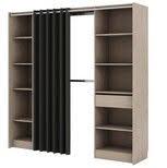 Dressing Chene Grise Rideau Eklips Brico Depot Dressing Castorama Castorama Kit Dressing Avec Rideau