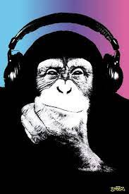 Maybe you would like to learn more about one of these? Monkey Headphones Rasta Ii Canvas Print By Steez Icanvas Monkey Art Pop Art Posters Poster Prints