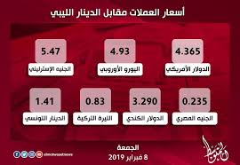 أسعار صرف العملات الأجنبية مقابل الدينار الليبي في السوق الموازي اليوم الجمعة Libya Hagi Sayings