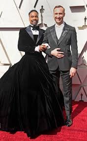 Billy Porter Adam Smith From 2019 Oscars Red Carpet Couples The Pose Star Looks Just Jaw Dropping Next To H Red Carpet Couples Red Carpet Red Carpet Oscars