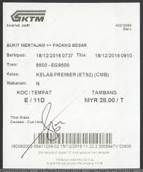 Download as pdf, txt or read online from scribd. Ktm Ets Ticket 1 Bukit Mertajam To Padang Besar Malaysia Border Pass For Thailand 2017