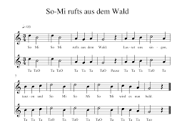 So Mi Blattsingen Ubungsblatter Unterrichtsmaterial Im Fach Musik In 2020 Unterrichtsmaterial Ubungsblatt Singen