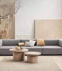Overall dimension 3.00 χ 2.50m • color choice of wooden facade • inox legs. Furniture New Scandinavian Design